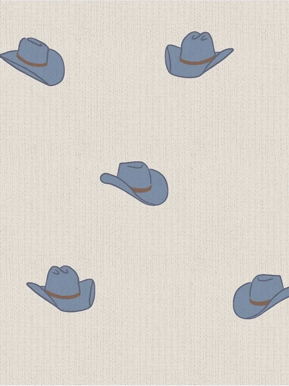 Angel Dear - 2 Way Zipper Footie - Petite Cowboy Hats